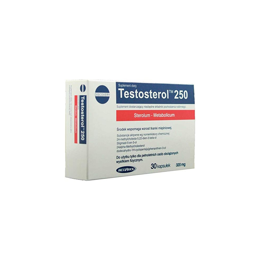 Photos - Vitamins & Minerals Megabol 5 x Testosterol 250 x 30 Capsules Muscle Building Power Anabolic