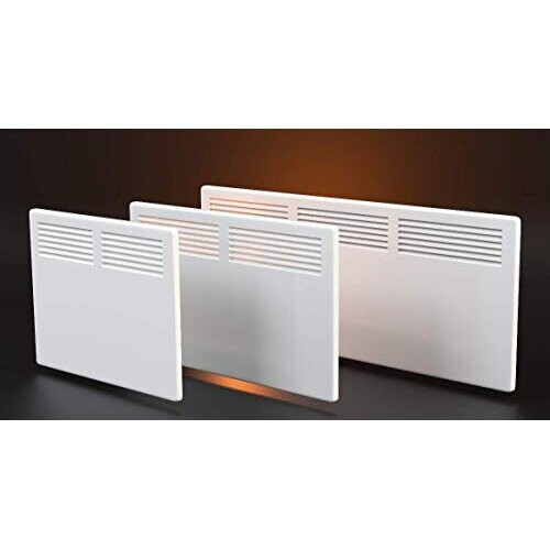 AirMaster CED 2kW Digital LCD Control Panel Heater c/w Electronic Timer & Stat PH2TIM/LCDN, white, AIRPH2TIM