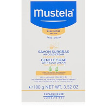 Suihkusaippua - Mustela - Kylmäkerma - 100g - Ilman hajusteita - Kosteuttava ja suojaava