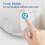 60cm Large Round Gold Wall Mounted Mirror with LED Light 4