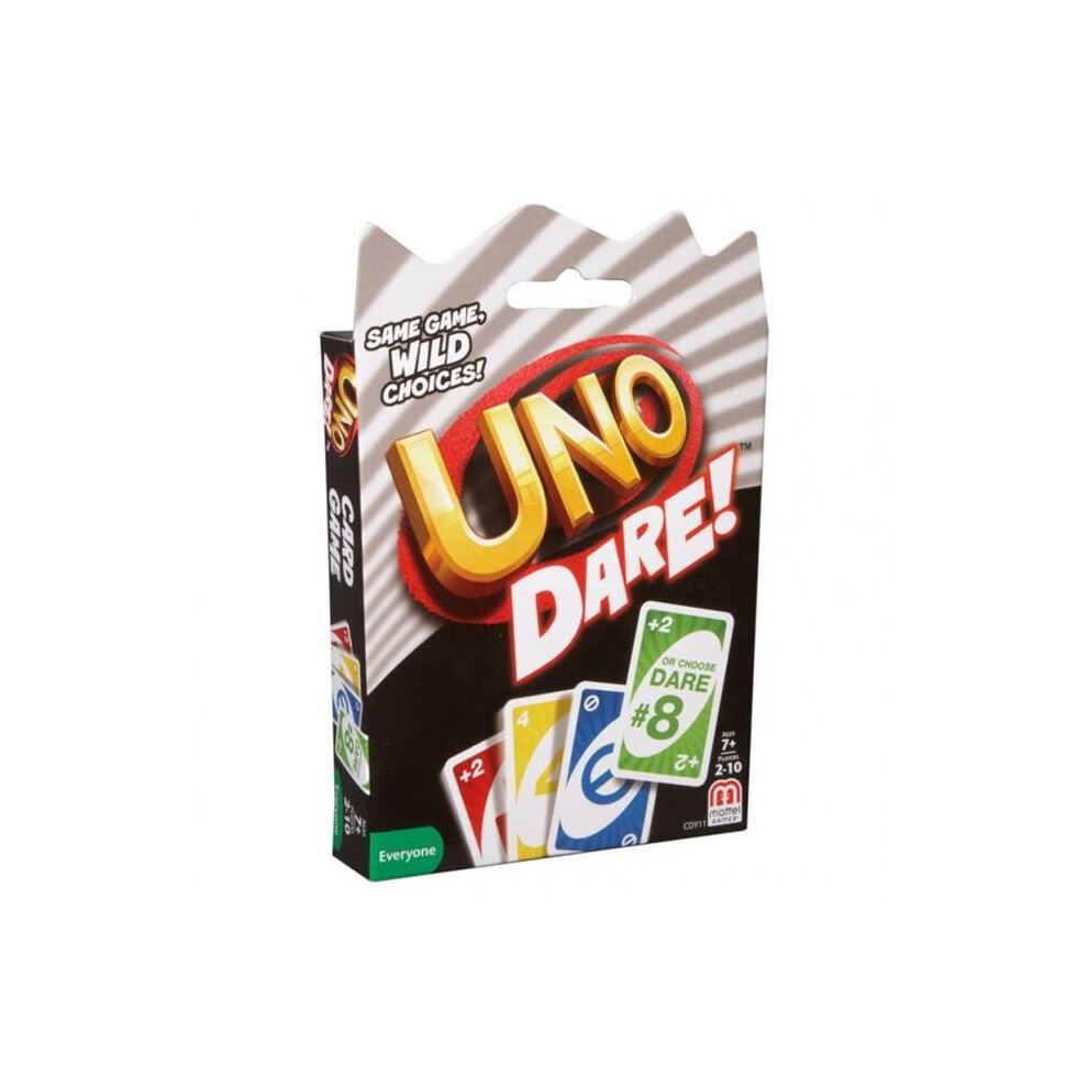 Mattel  UNO Dare Car Playing Cards