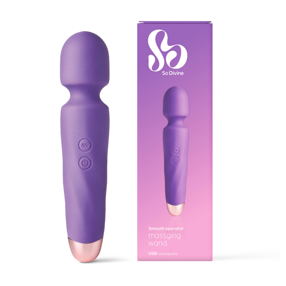 So Divine Wireless Handheld Full Body Wand Massager