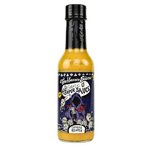 Torchbearer Garlic Carolina Reaper Hot Sauce, 142ml