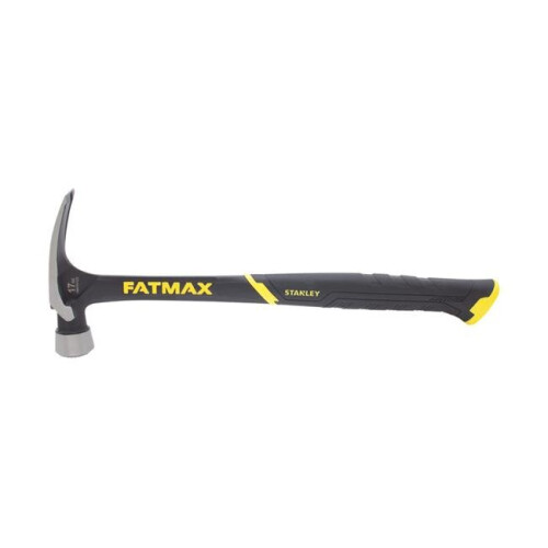 STANLEY Stanley FatMax 17 oz. Checkered Face Framing Hammer Steel Handle