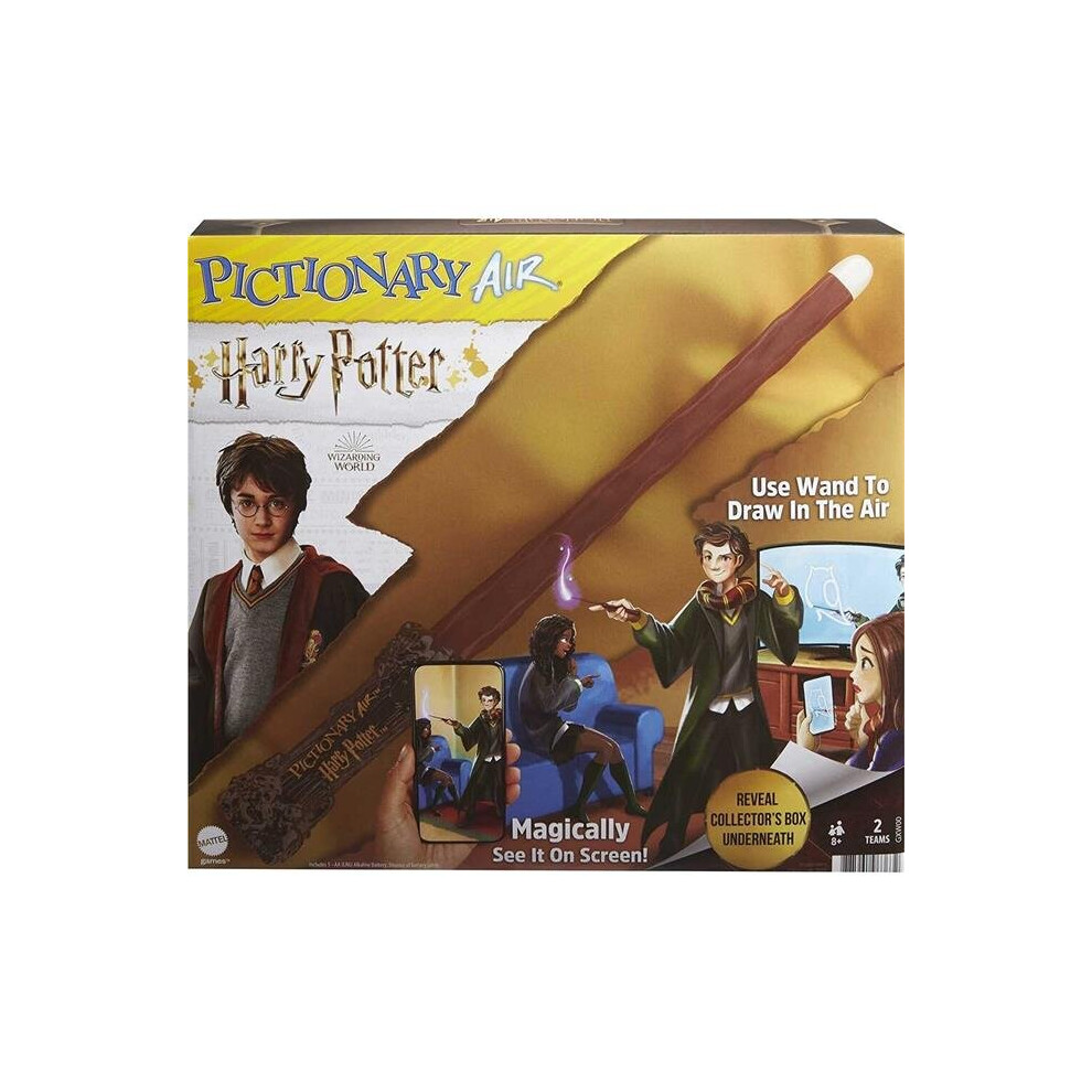 Mattel  Pictionary Air - Harry Potter Board Game