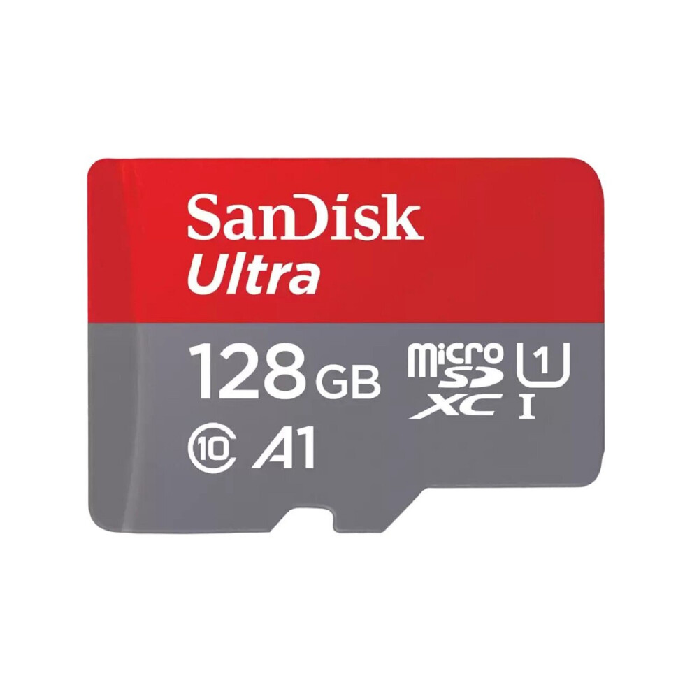Sandisk Microsd Ultra Uhs-I 140Mb/S (Sdsquac) Flash Memory Card 128Gb