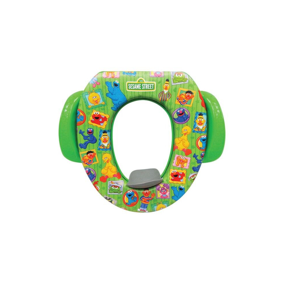 Sesame Street  Sesame Street Framed Friends Round Soft Childs Toilet Seat