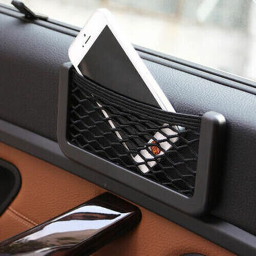 2x Auto, Van, LKW Netzhalter Tasche Netz Mesh Lagerung elastisch Telefon/Geldbörse 1