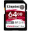 Kingston Kingston SDXC Canvas React Plus C10 UHS-II SD Memory Card 64GB 2