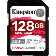 Carte m   moire SD Kingston SDXC Canvas React Plus C10 UHS-II 128 Go