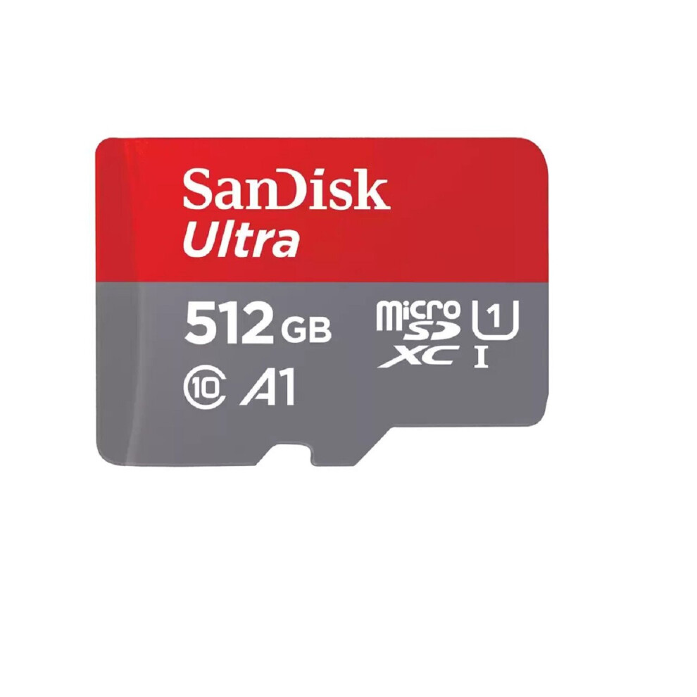 Sandisk Ultra Microsd Uhs-I 512Gb 140Mb/S (Sdsquac-512G) A1-Rated, Ideal For Android Smartphones & Tablets