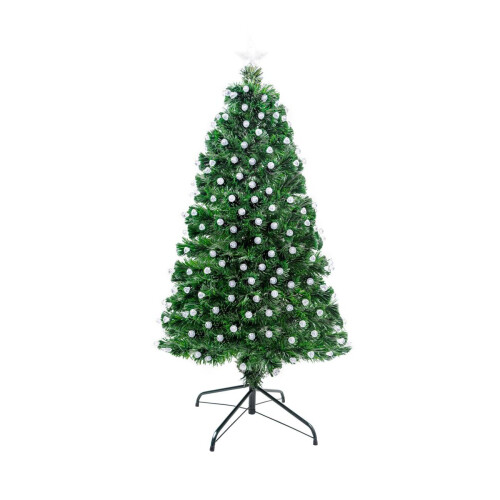 (4Ft) Diamonds Fibre Optic Christmas Tree LED Pre-Lit 2