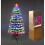 (4Ft) Frosted Tips 8 Modes Fibre Optic Christmas Tree LED Pre-Lit 1