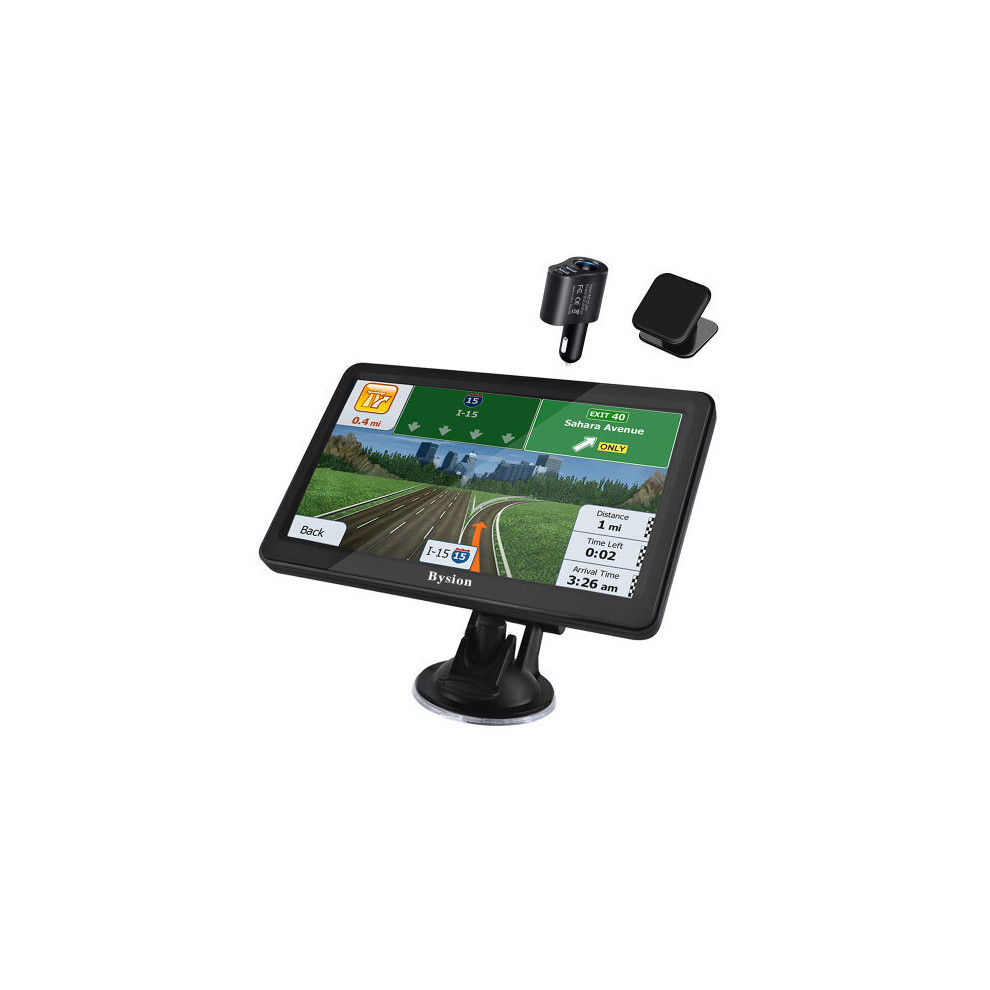 Sat Navs For Cars, 5 Inch Navigator Gps Navigation System Hd Touch Screen With Lifetime Map Updates For Uk 8804717501575