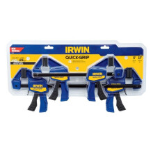 Black & Decker 6 & 12 in. Mini Bar Clamp, Pack of 4