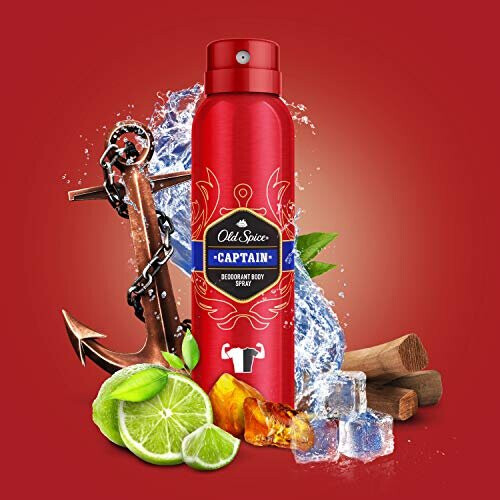 Old Spice Old Spice Captain Deodorant Body Spray 150ml 2