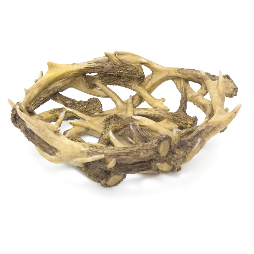 Antler Bowl | Antler Decorative Bowl | Rustic Decorative Antler Bowl House Warming Gift