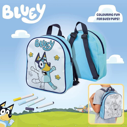 Bluey Bluey Colour & Carry Children's Backpack 2