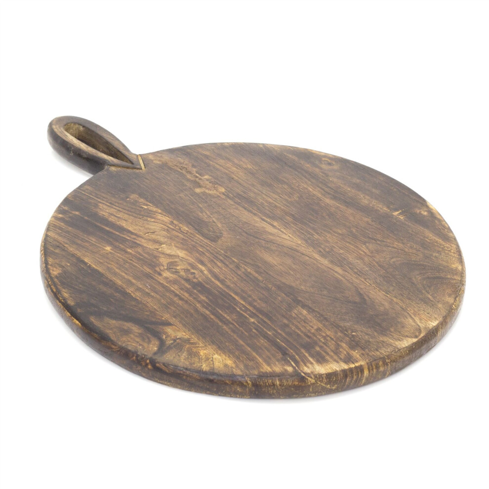 38cm Large Mango Wood Chopping Board | Wooden Cutting Board Serving Sharing Platter | Jumbo Food Presentation Board