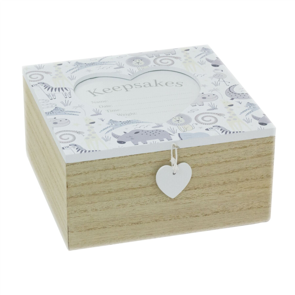 Baby Keepsake Box New Baby Memory Box | Wooden Baby Animal Newborn Girl Boy Memory Box | New Baby  Shower Gifts