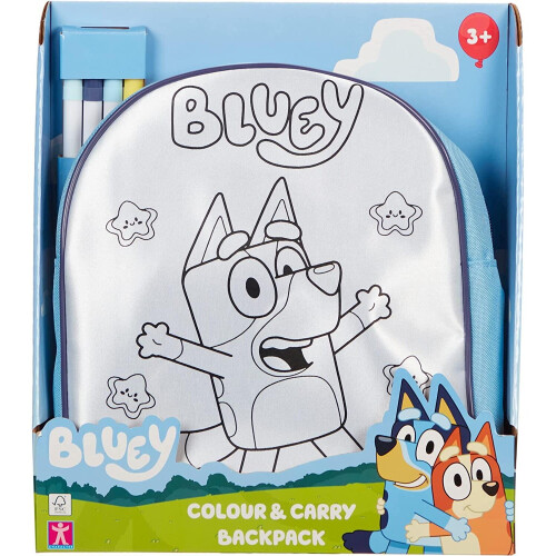 Bluey Bluey Colour & Carry Children's Backpack