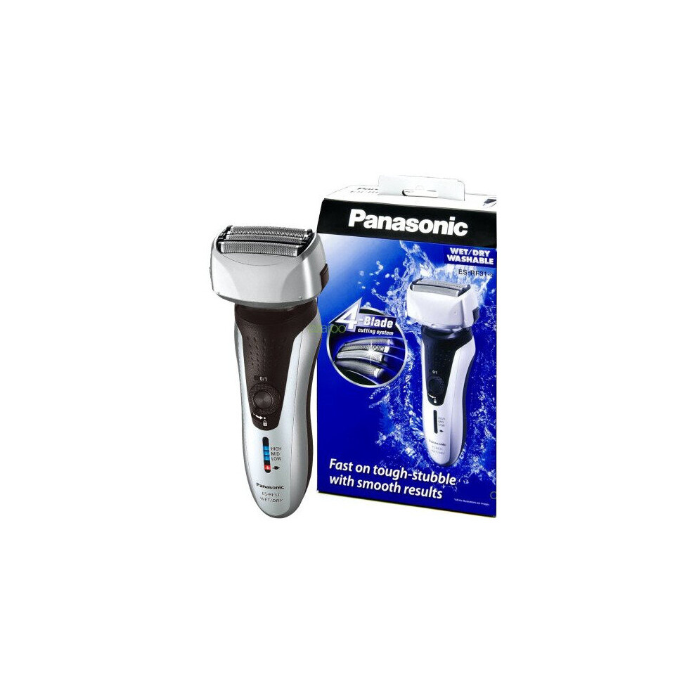 Photos - Shaver Panasonic ESRF31S Four-Blade Wet/Dry Foil for Men - 65min Cordless, 1hr Charge, Washable, Auto Voltage, 3-LED Indicat