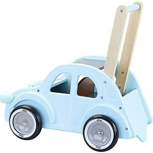 Loopwagen - Vilac - Citroën 2CV - Hout - Rood - Unisex 2