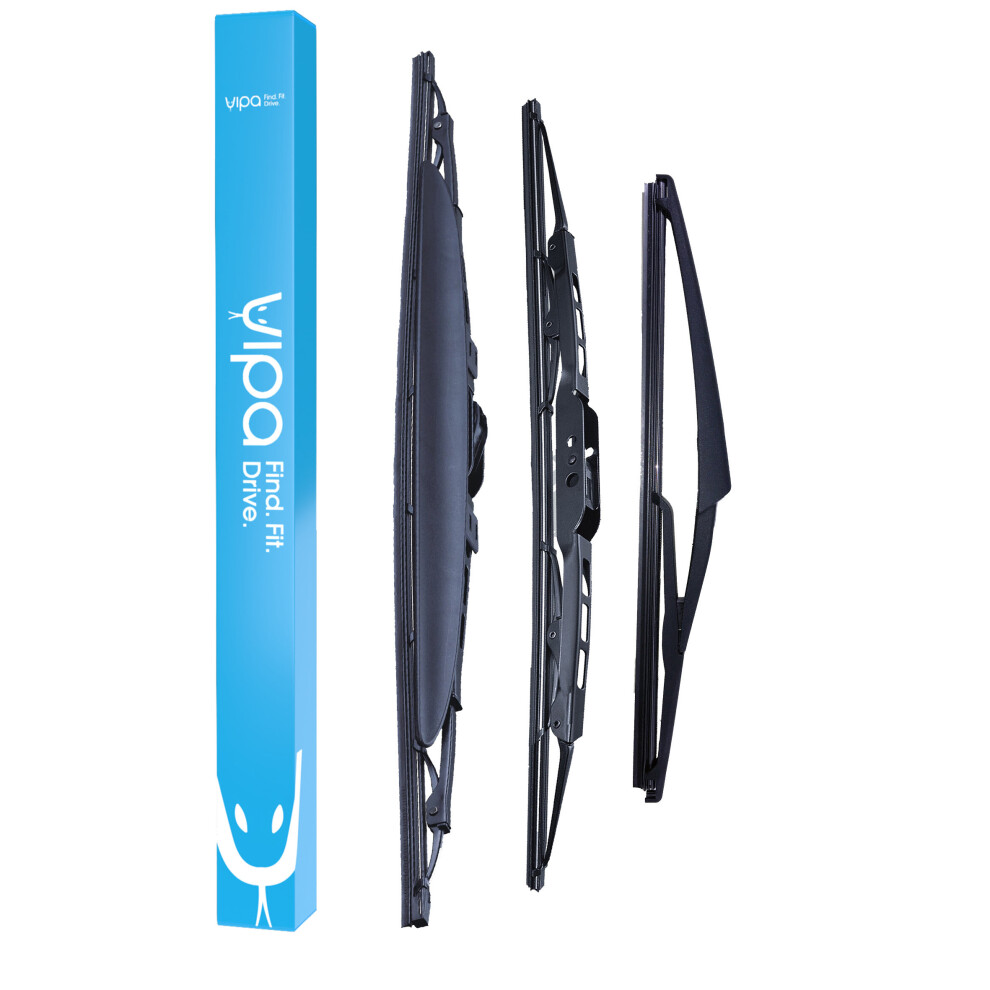 Vipa Wiper Blade Set Fits: Nissan Juke Hatchback Jun 2010 To Oct 2017 5056162282339