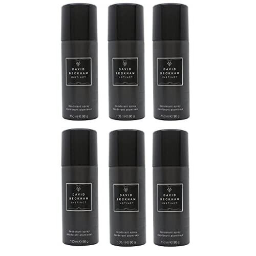 David Beckham Fragrances David Beckham, Instinct, Deodorant Body Spray, 150 ml 6 Pack