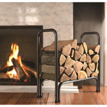 60cm Indoor Log Rack Black