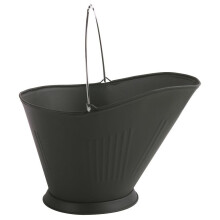 Open Hearth Coal Hod Black