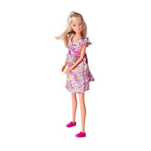 Simba 105733588 - Steffi Love Baby Surprise, Pregnant Doll with Baby Surprise, Boy, Girl, Twins, 3 Assorted Designs, Only One Item Supplied,