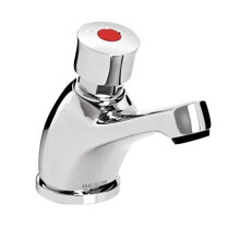Bristan Z2 1/2 C Self Closing Single Basin Soft Touch Timed Flow Tap - Chrome
