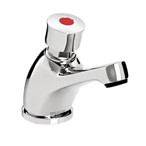 Bristan Bristan Z2 1/2 C Self Closing Single Basin Soft Touch Timed Flow Tap - Chrome
