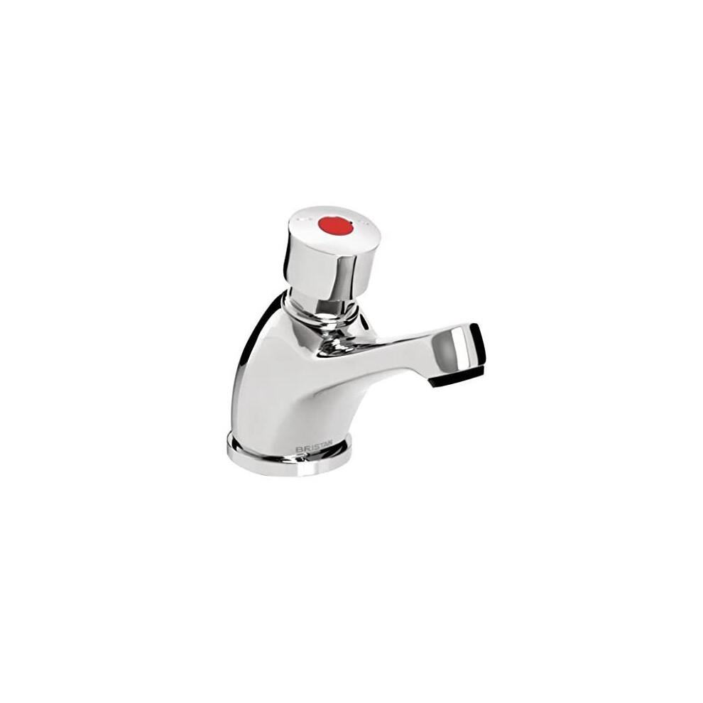 Bristan Z2 1/2 C Self Closing Single Basin Soft Touch Timed Flow Tap - Chrome