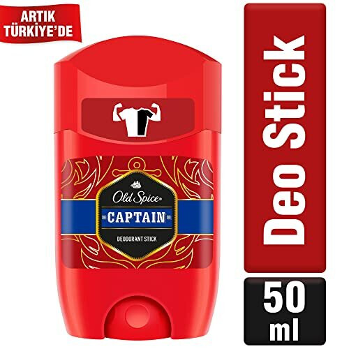 Old Spice Old Spice Stick Deodorant Captain 50 ml / 1,7 Oz (6er Pack) 1