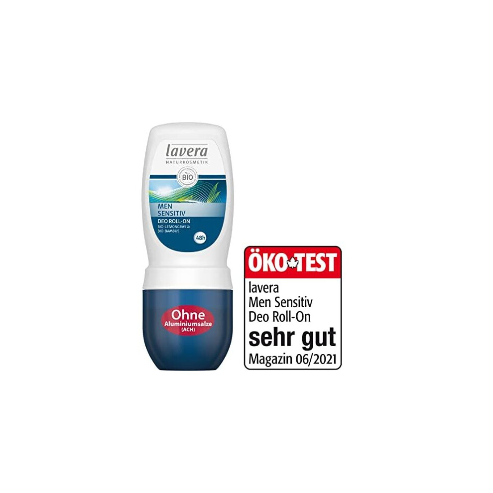 Lavera Men's Sensitive Roll-On Deodorant For 50 Ml
