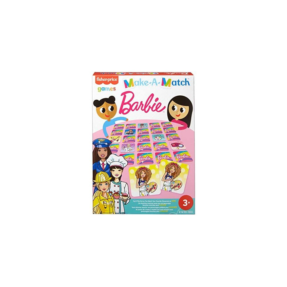 Mattel Games Make-A-Match Barbie GWN51