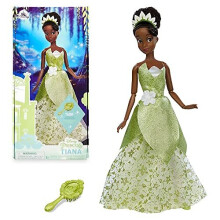 Disney Tiana Κλασική Κούκλα από Το Πριγκιπισσάκι και τον Βάτραχο, 29 εκ. Πλήρως Κινούμενη