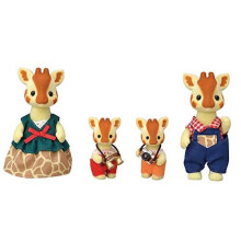 Sylvanian Families 5639 Giraffe Family Figures for Dollhouse - Board Game