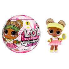 LOL Surprise All-Star Sports Moves Series 7 - Unbox 8 Surprises - Includes a Movement Feature and Sparkly Sports-Themed Accessories - Collec