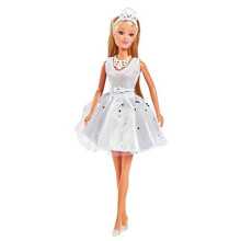 Simba 105733465 Steffi Love Doll in Glitter Dress / Decorated with Swarovski Crystals Multi-Coloured
