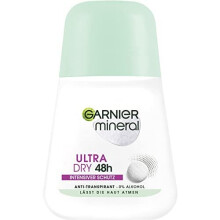Garnier Antiperspirant Intensive Protection Against Body Odour & Underarm Moisture, Up to 48 Hours Effect, Mineral UltraDry, 1 x 50 ml