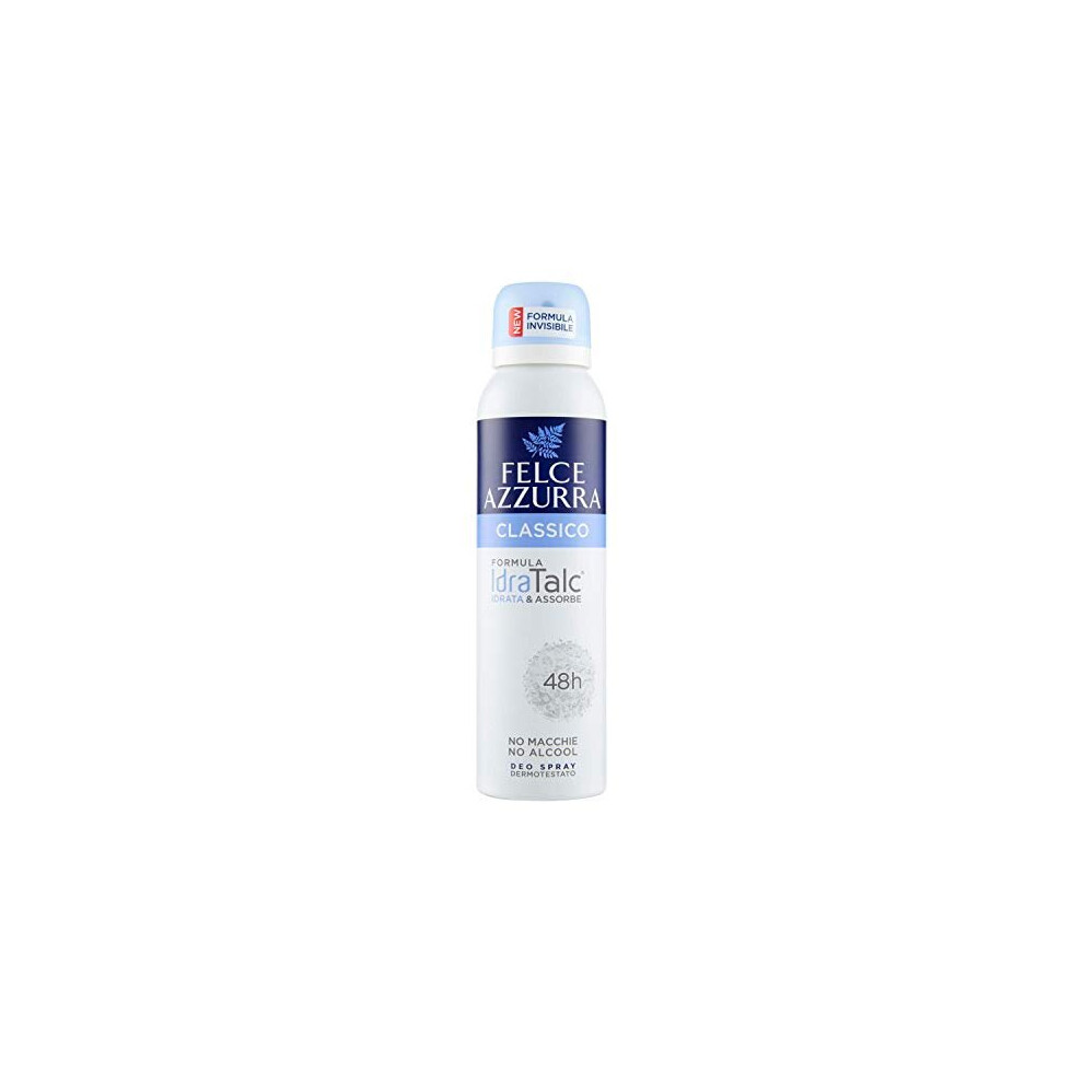 Felce Azzurra Classico Formula Idra Talc Deodorant 150 Ml 48H
