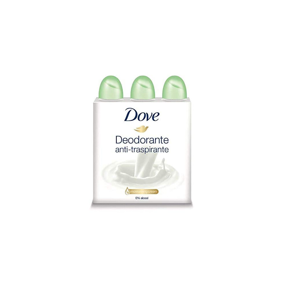 Dove Antiperspirant Deodorant - Pack of 3 x 250 ml