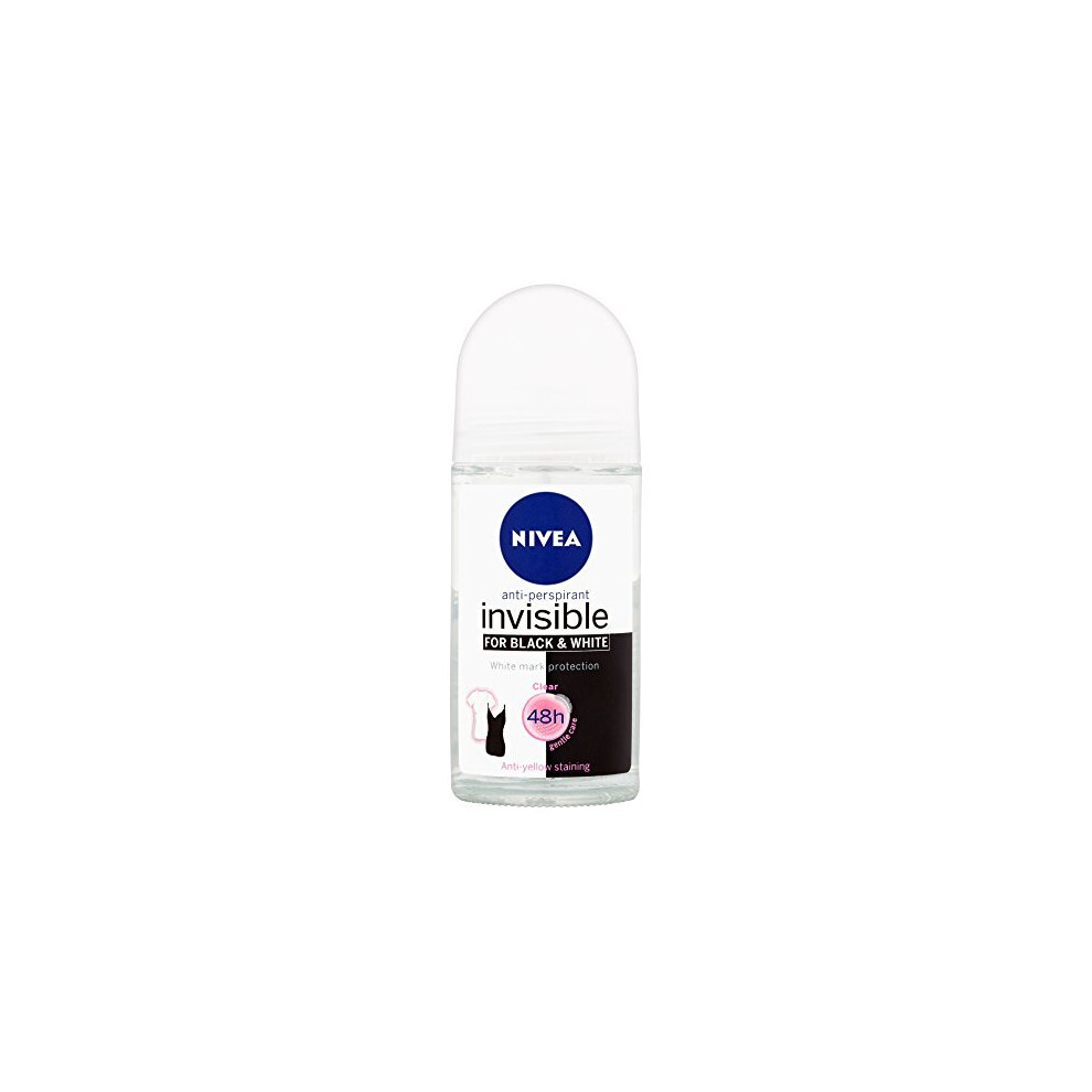 NIVEA NIVEA Invisible for Black & White 48h Anti-Perspirant, 50 milliliters