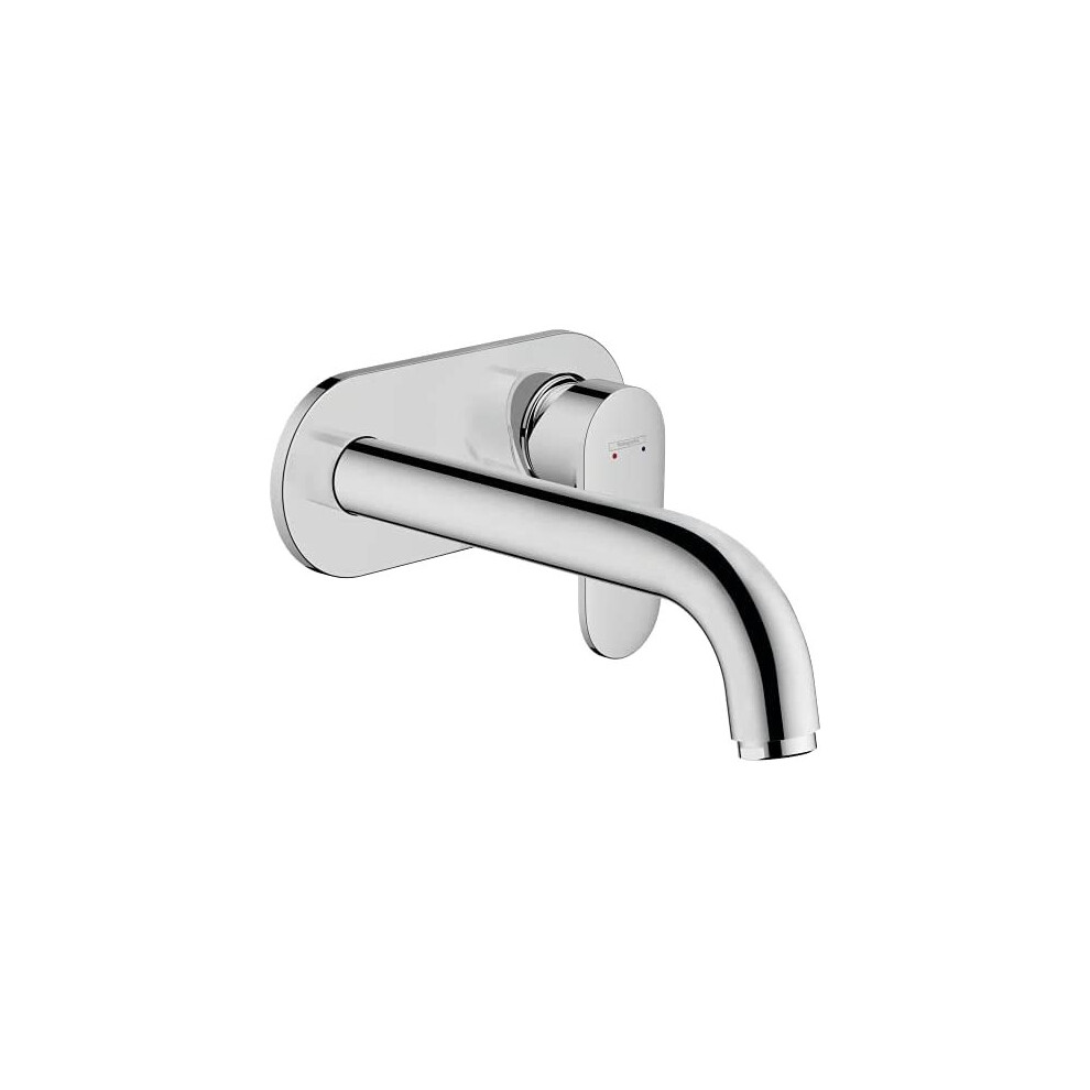 hansgrohe Vernis Blend Basin Mixer Tap for concealed installation wall-mounted with spout 20,7 cm, chrome, 71576000