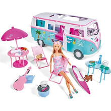 29cm Schaufensterpuppe Steffi Love und ihr Wohnmobil, das sich öffnet