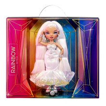 2022 Holiday Edition Roxie Rainbow High Doll avec des cheveux multicolores et une robe iris e - Great Gift