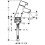 Hansgrohe hansgrohe Pillar Tap 40 Without Waste 2